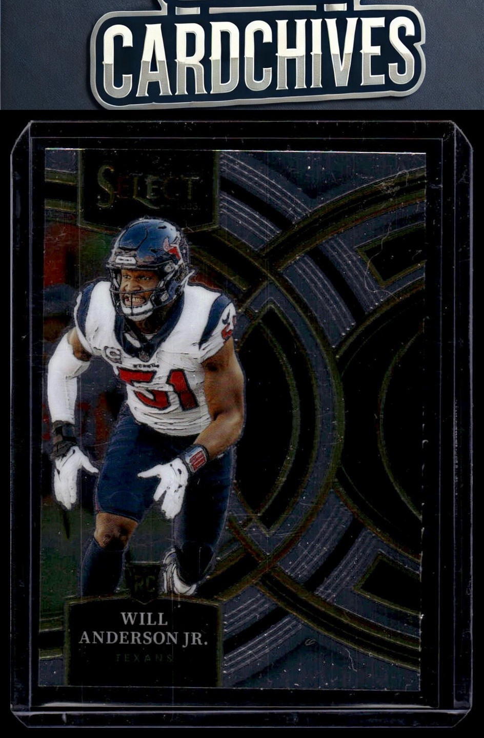 Will Anderson Jr. 2023 Panini Select #125 Rookie RC