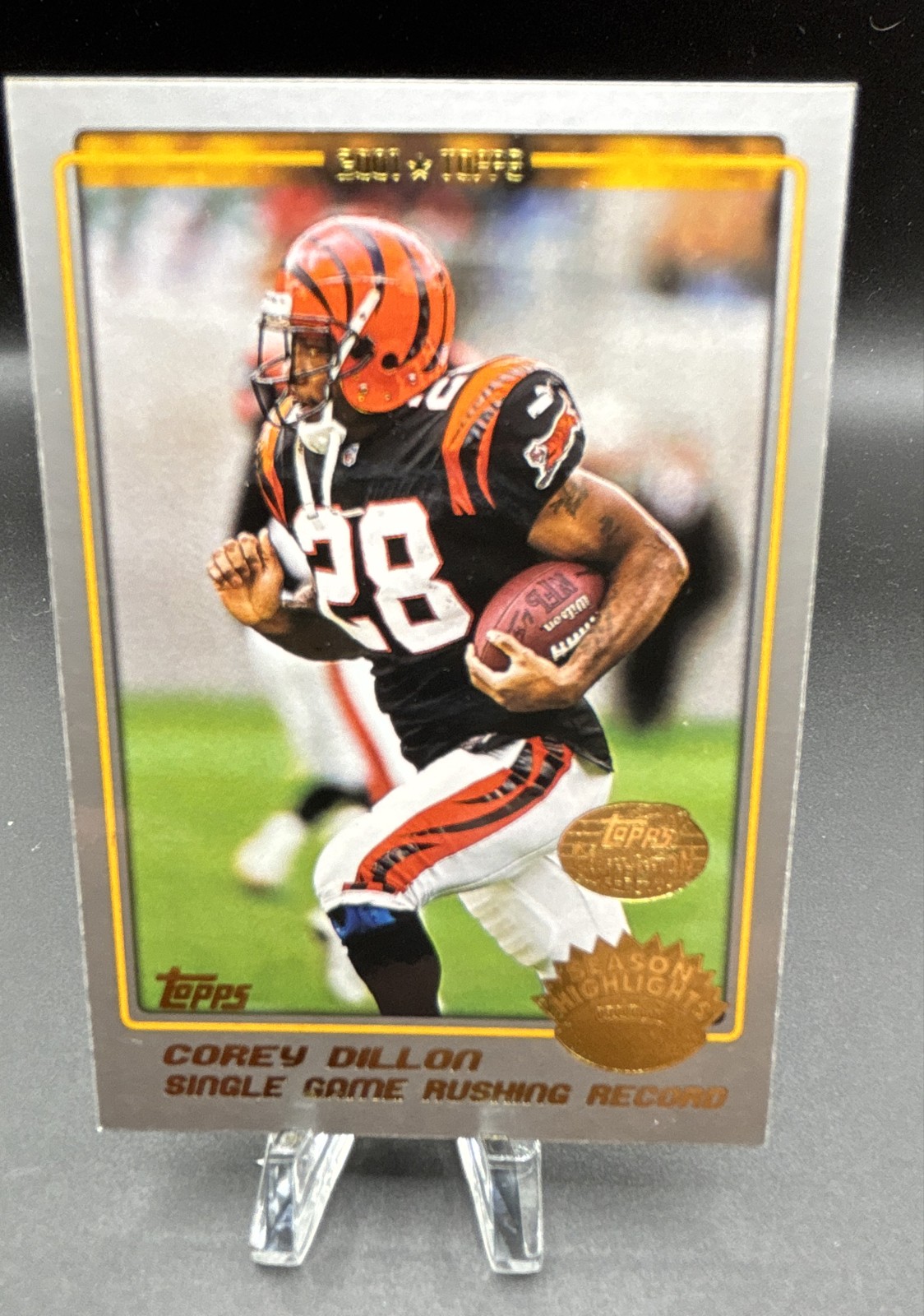 2001 Topps - Season Highlights Corey Dillon #285 Topps Collection