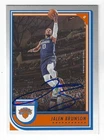 JALEN BRUNSON DALLAS MAVERICKS SIGNED NBA HOOPS CARD NEW YORK KNICKS VILLANOVA