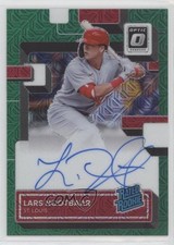 2022 Panini Donruss Optic Green Mojo Prizm 25/88 Lars Nootbaar #RRS-LN Auto 0h29