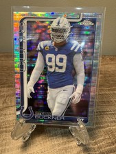 2025 Topps Chrome #133 DeForest Buckner Indianapolis Colts DT Pulsar Refractor