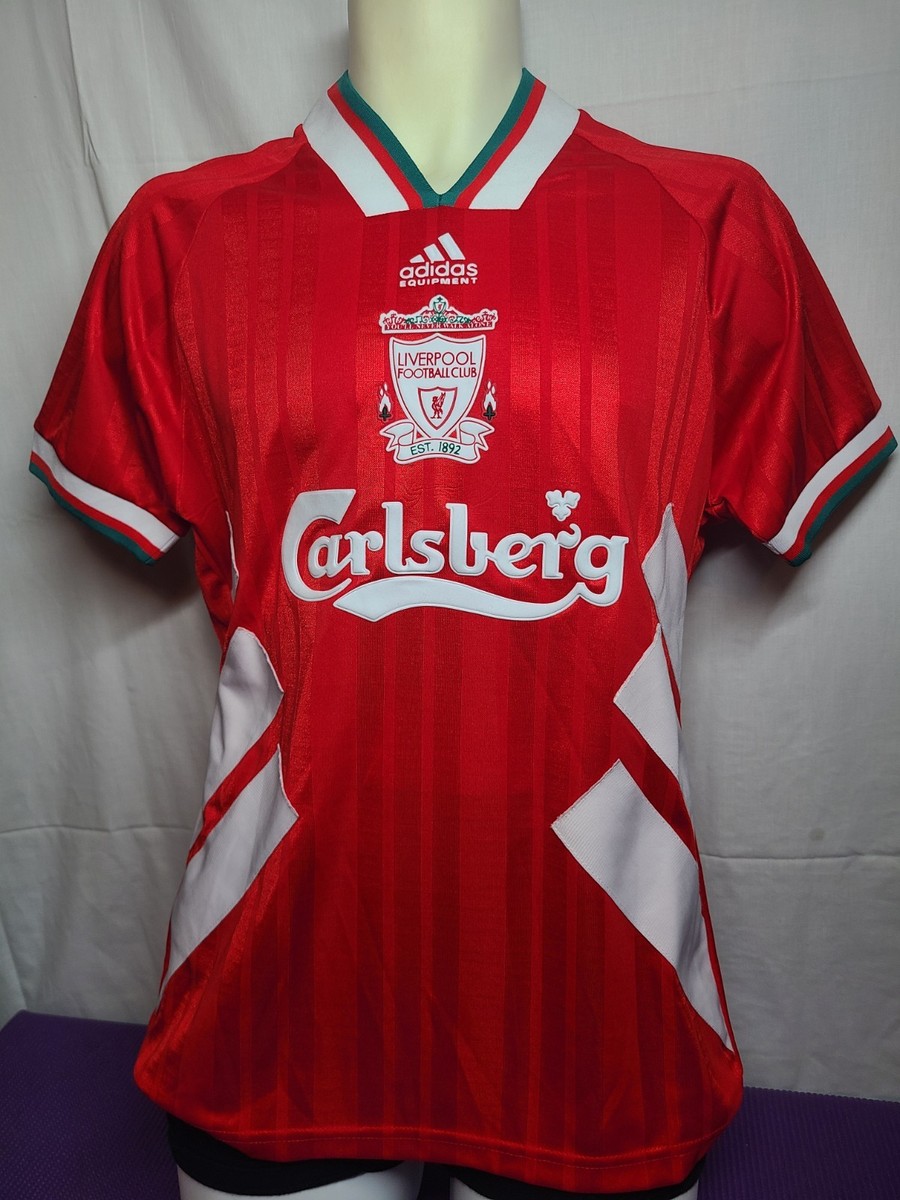 LIVERPOOL 1993/1995 NWT Football Soccer Jersey ADIDAS Men Small  Barnes