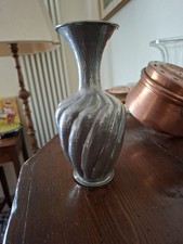 vasetto artigianale in peltro