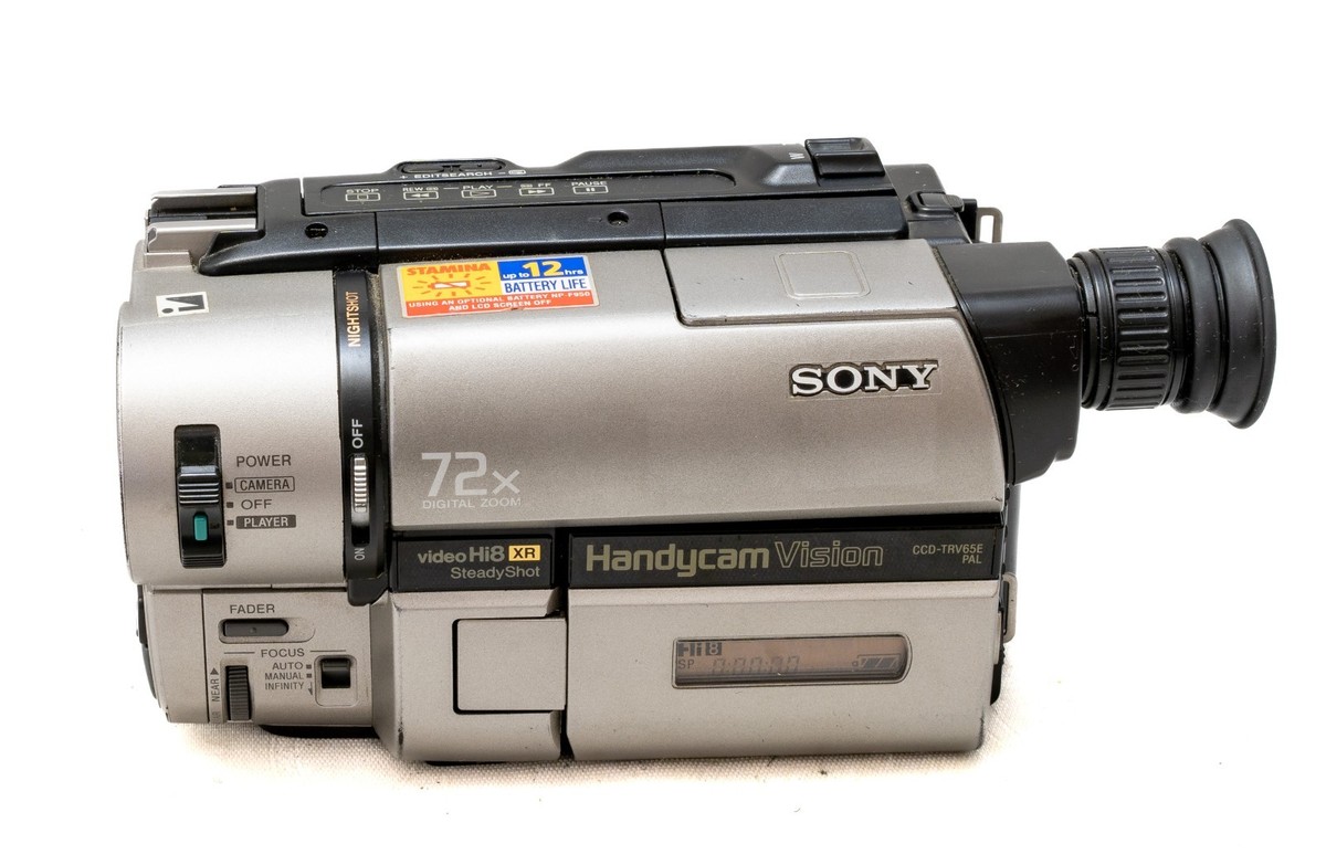 Sony Handycam Vision CCD-TRV65E PAL 8mm Video8 Hi8 XR Camcorder | eBay