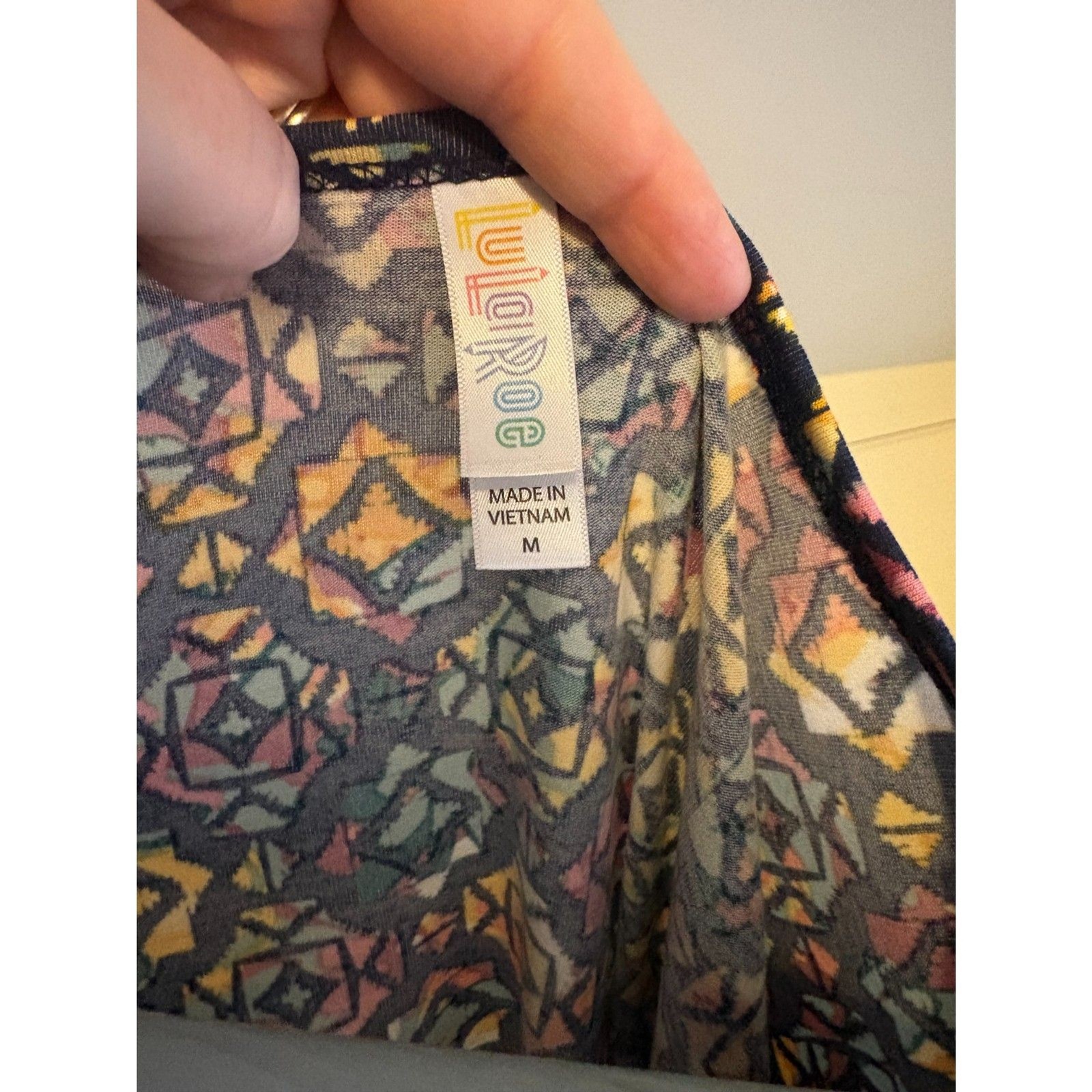LuLaRoe Multicolor Brightly Patterned Perfect Tun… - image 3