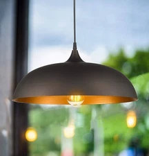 NEW Emliviar 17" Industrial Farmhouse Pendant Light Oil Rubbed Bronze 1901L ORB