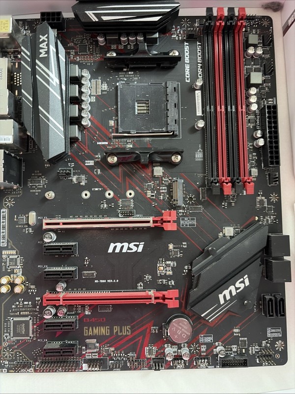 MSI B450 Gaming motherboard NOT TESTED