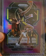 Panini 2022 Prizm WNBA Satou Sabally Dallas Wings Purple Prizm #74 /99