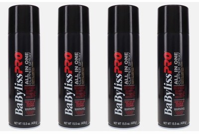 4 x BABYLISSPRO ALL-IN-ONE CLIPPER SPRAY 15.5 OZ (PACK OF 4) ~ New