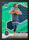 Anthony Edwards 2020-21 Panini Mosaic NBA Debut Green Mosaic Prizm RC #261