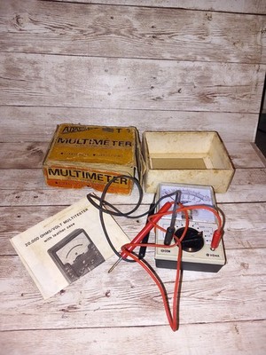Vintage Adastra T1 Multimeter &ox mit Anleitung