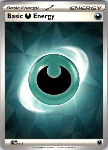 Basic Darkness Energy SVE: Scarlet & Violet Energies 015 Pokemon TCG LP