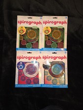 Lot Of 4 Spirograph Packs Stocking Stuffers