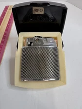 Vintage Ronson Sport Metal Woven Mesh Pattern Art Deco Lighter -Read Description