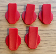 5 Hape Quadrilla Marble Run Ricambio Pista Spina Tonda Rossa Rampa Pezzi Ricambi