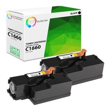TCT 2PK Black 332-0399 Toner Cartridge set For Dell C1660 C1660w C1660cnw