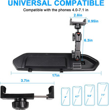 Car Phone Mount Compatible with 2018 2019 2020 2021 2022 2023 Jeep Wrangler JL