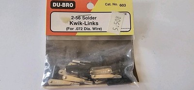 DU-BRO 603 Bulk Solder Kwik-Links 2-56 12