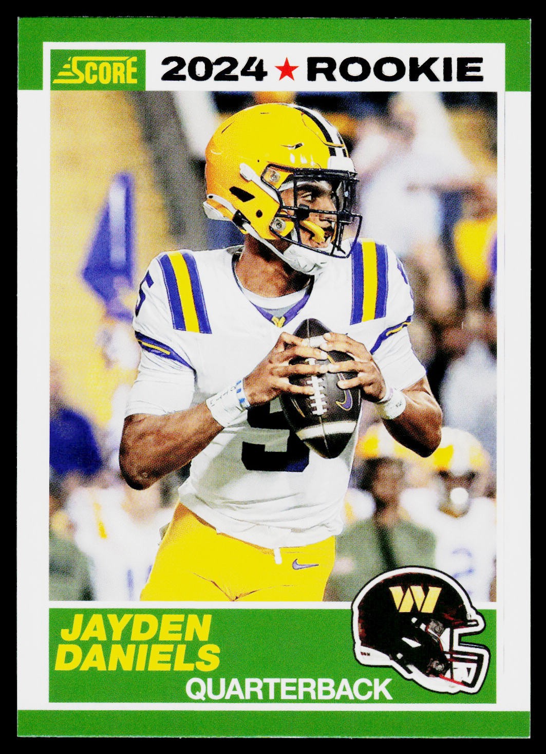 Jayden Daniels 2024 Score #2 35th Anniversary Rookies