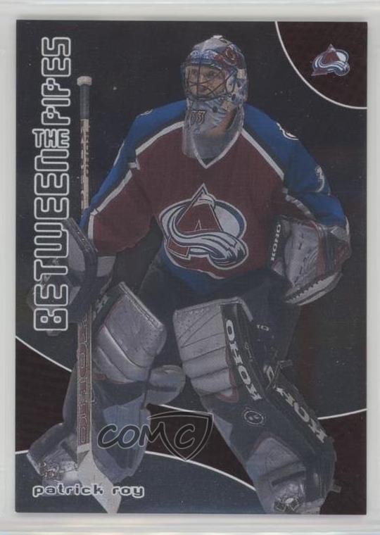 2001-02 ITG Be A Player Between the Pipes Patrick Roy #1 HOF 0q3