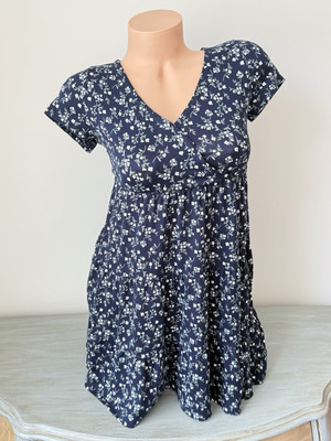 hollister t shirt dress Hollister GREY Short Sleeve Stretch T Shirt Dress Medium