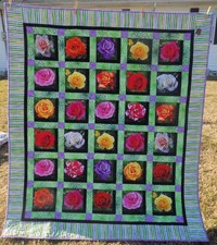 Large handcrafted throw