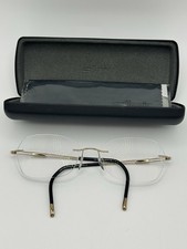 Silhouette 5521 70 7530 Titanium Gold Rimless Eyeglass Frames 19 145 Austria