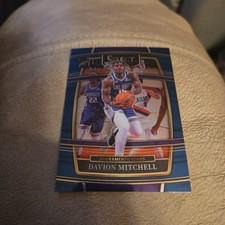 2021-22 Panini Select - Concourse Davion Mitchell #23 Blue (RC)