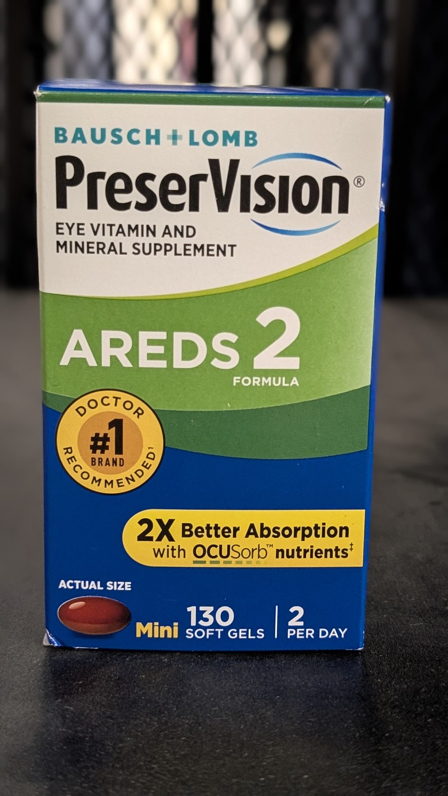 PreserVision Areds 2 Formula 130 Mini Soft Gels