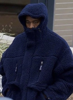 Martine Rose X Kanye West 17FW Berber Fleece Jacket Size M