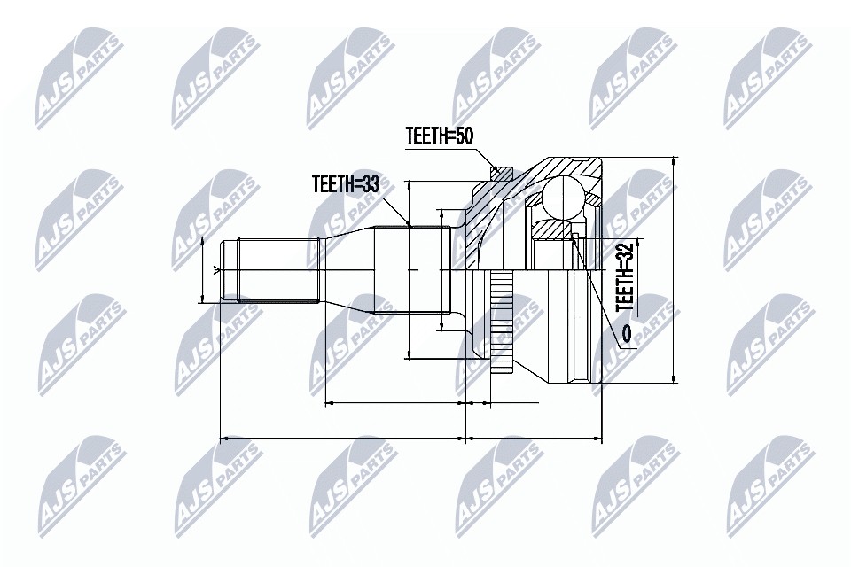 N.T.Y. NPZ-CH-004.NTY Joint Kit, drive shaft for CHRYSLER,DODGE - Image 5