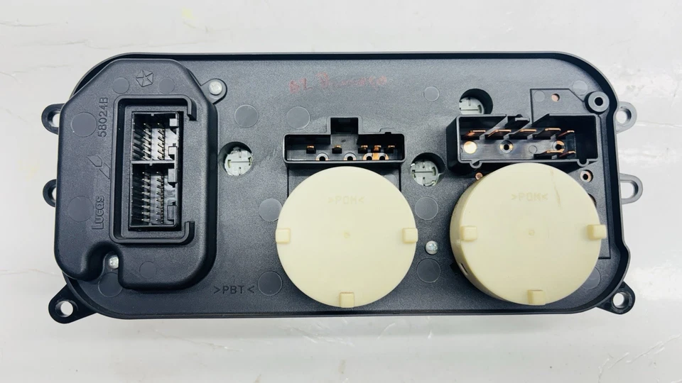 Dodge Durango 2001-2003 doble zona aire acondicionado calefacción unidad de control de clima OEM Foto 3 de 4