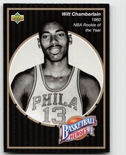 1992-93 Upper Deck #12 Wilt Chamberlain BASKETBALL Philadelphia Warriors