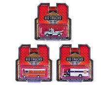 "Heavy Duty H.D. Trucks" Set of 3 pieces Series 25 1/64 Diecast Models by Greenl
