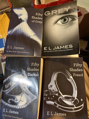 Fifty Shades Of Grey Complete Lot Of 4 Books Trilogy Grey E L James Ebay