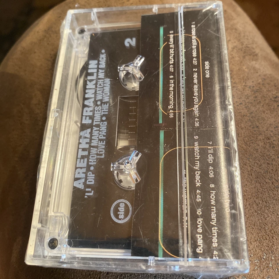 Aretha Franklin A Rose is Still A Rose Cassette 1998 New Vintage Collectible Foto 2 de 3