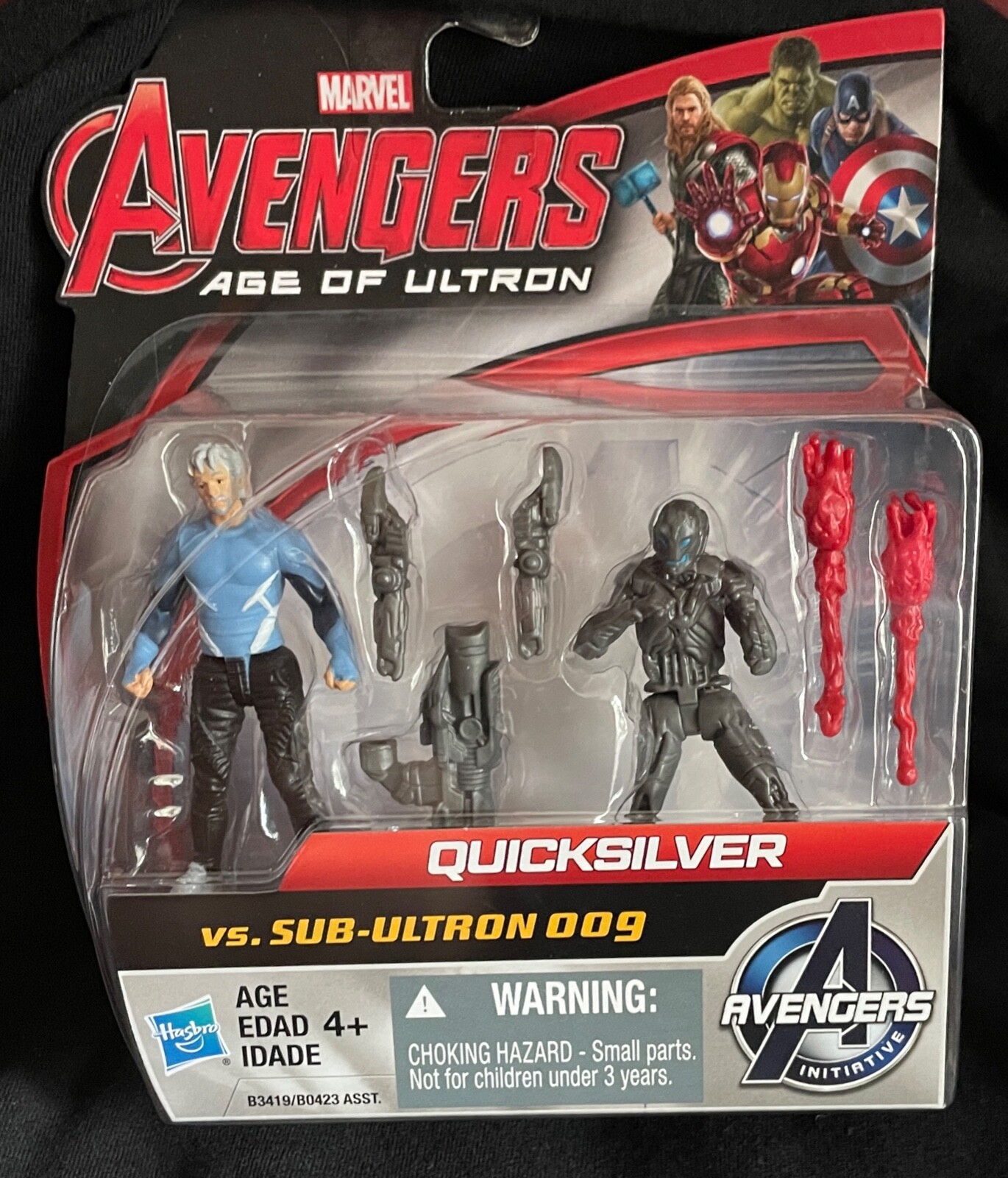 Marvel Avengers Age of Ultron Quicksilver vs. Sub-Ultron 009