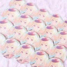  Pseka Tenma Saki Sanrio collaboration Pompompurin can badge sale