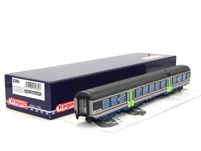 Vitrains 3285 Carrozza FS MDVC II^ livery class DTR trenitalia + lighting