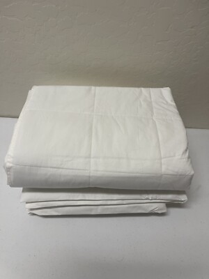 West Point Hospitality Ecopure Full Queen Down Alternative Blanket White  - Main Image