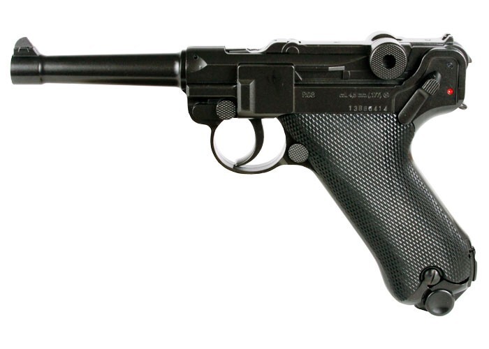 Umarex 2251800 Legends Luger P.08 .177 Air Pistol - Black for sale