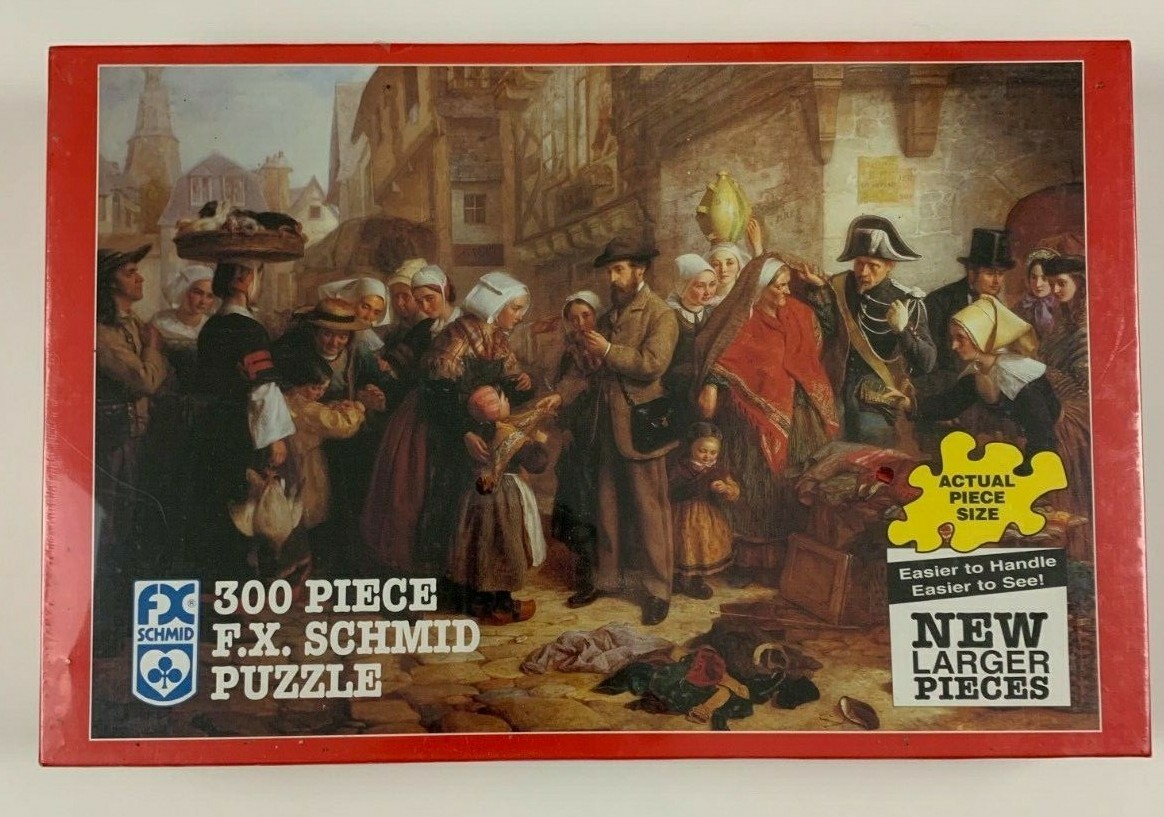 F.X. Schmid 300 Large Piece Puzzle An English Artist Collecting