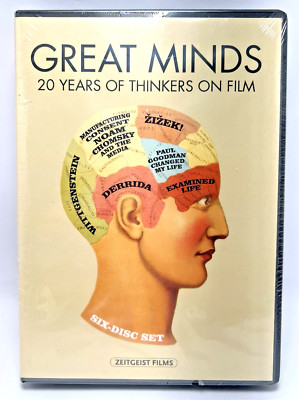 Great Minds 20 Years Of Thinkers On Film DVD NEW SEALED