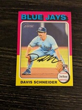 2024 Topps Heritage Mini  Davis Schneider RC #425 Blue Jays