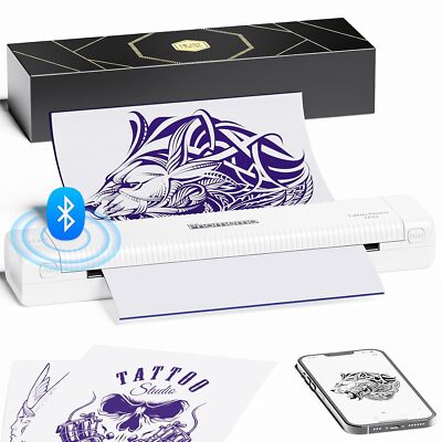 Phomemo TP81 Wireless Tattoo Template Printer New for Tattoo Artists & Beginners