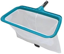 POOLWHALE Professional Pool Skimmer Net, Heavy Duty Leaf Rake, Fine Nylon Mesh