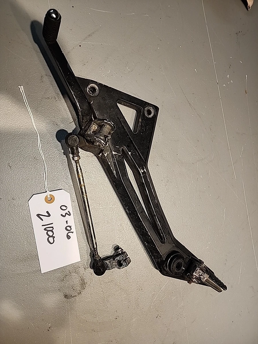 Black Rearset Rearset Foot pegs Footrest For Kawasaki Z1000 2014 2015