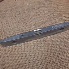 Vintage Douglas Co. Aluminum 3 Bubble Torpedo Level No. 509 8 3/4" USA 