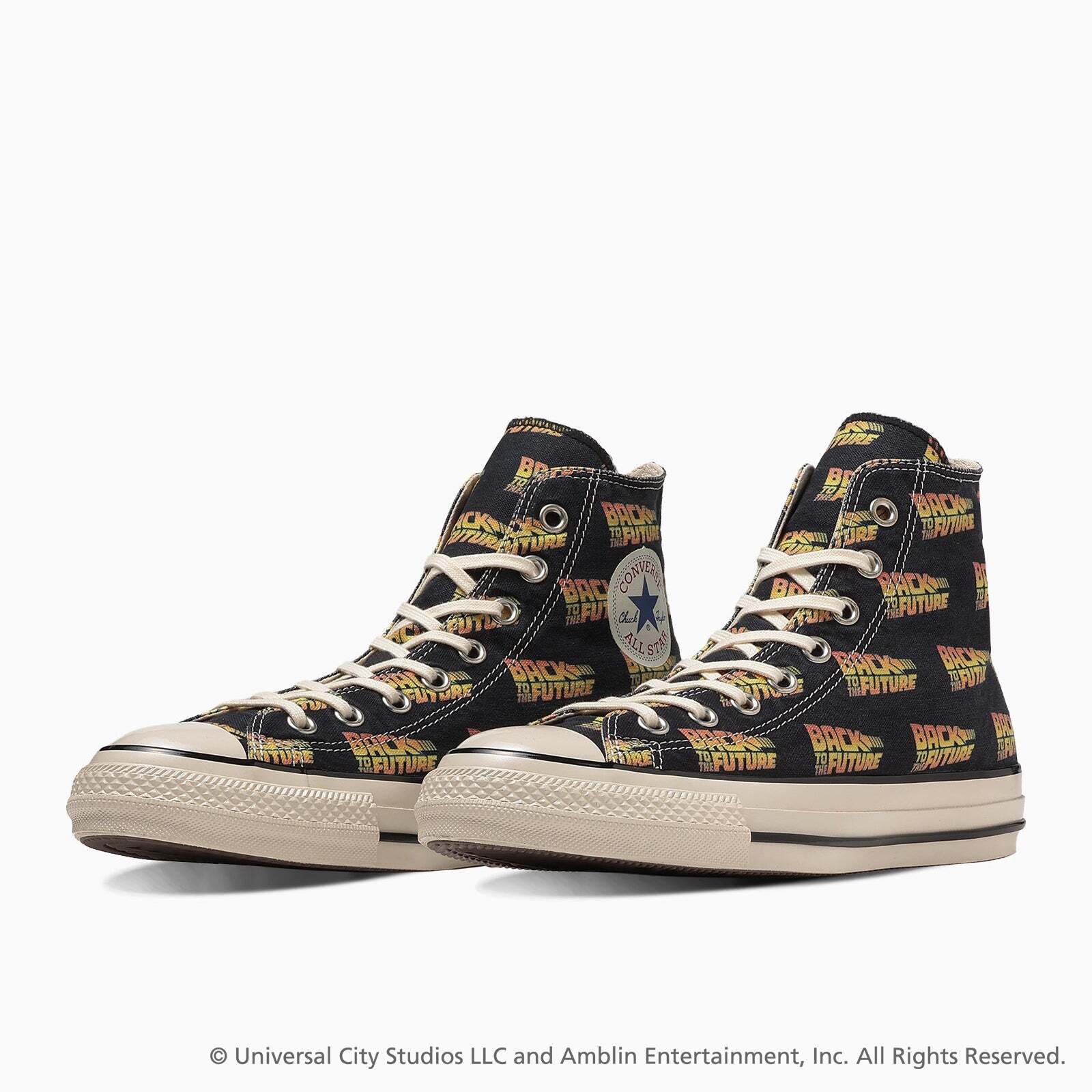Converse All Star Us Lg Hi Back To The Future Black 31312620  
