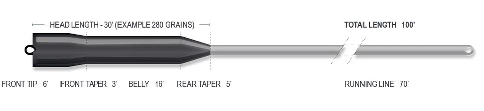 CABEZAL DE PALA AIRFLO SUPERFLO RIDGE 2.0 WF-8/9 WT. 330 gr. SUNKING FLY LINE Foto 3 de 4
